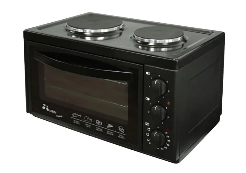 Мини шпорет MBS MINI, 3600W, 20.7kg, 550W, црн