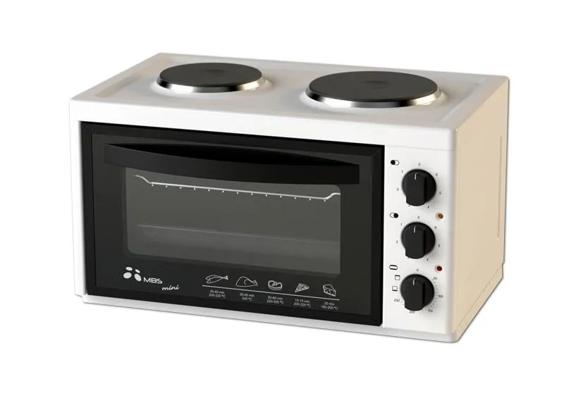 Мини шпорет MBS MINI, 3600W, 20.7kg, 550W, бел