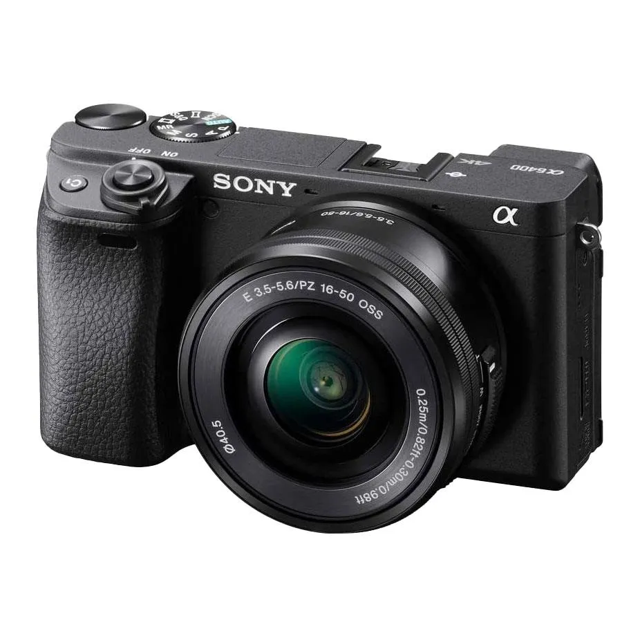 MIRRORLESS фотоапарат SONY ILCE 6400 LB, 24.2MP, BIONZ X, 3" LCD