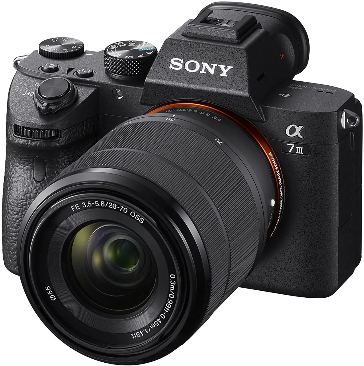 Mirrorless SONY ILCE 7 MK3KB, 24.2MP, 3" LCD, 28 - 70 мм