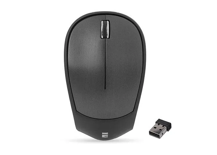 Mouse EVEREST SM-340 Usb Black 3D Optical Super Silent (23668)