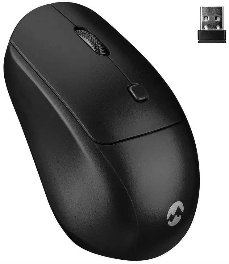 Mouse EVEREST WI-FI SM-320 Black 1600dp