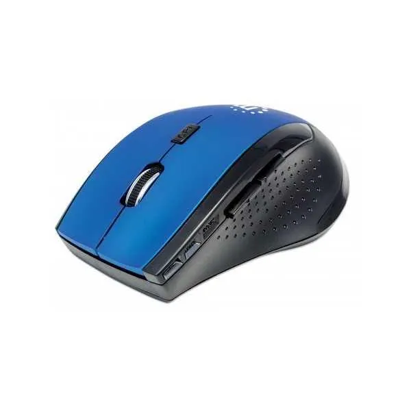 Mouse MANHATTAN Curve Wireless Optical Blue/Black 179294