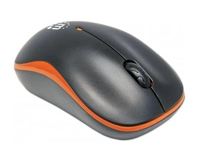 Mouse MANHATTAN Success Wireless Optical Orange/Black 179409