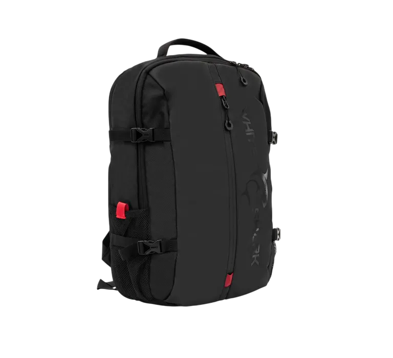 NB Backpack White Shark Trooper 16" Black
