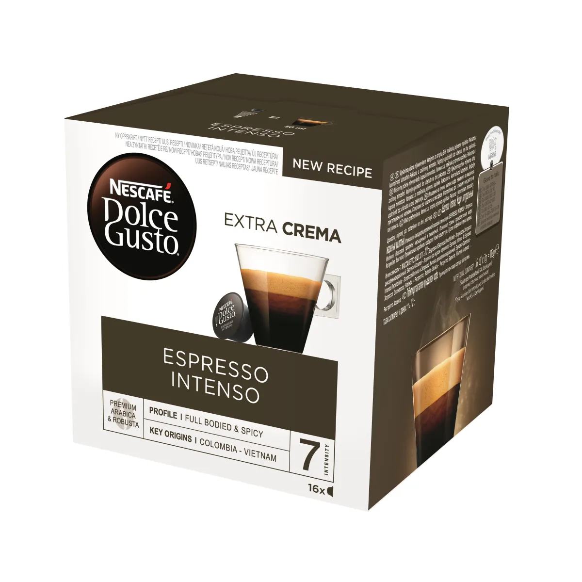 NESCAFÉ® Dolce Gusto Espresso Intenso 16Cap3x128g