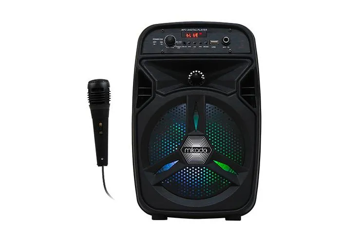 Onebox систем MIKADO MD-814KP Black (33819), 15W, AUX /USB/TF/Bluetooth