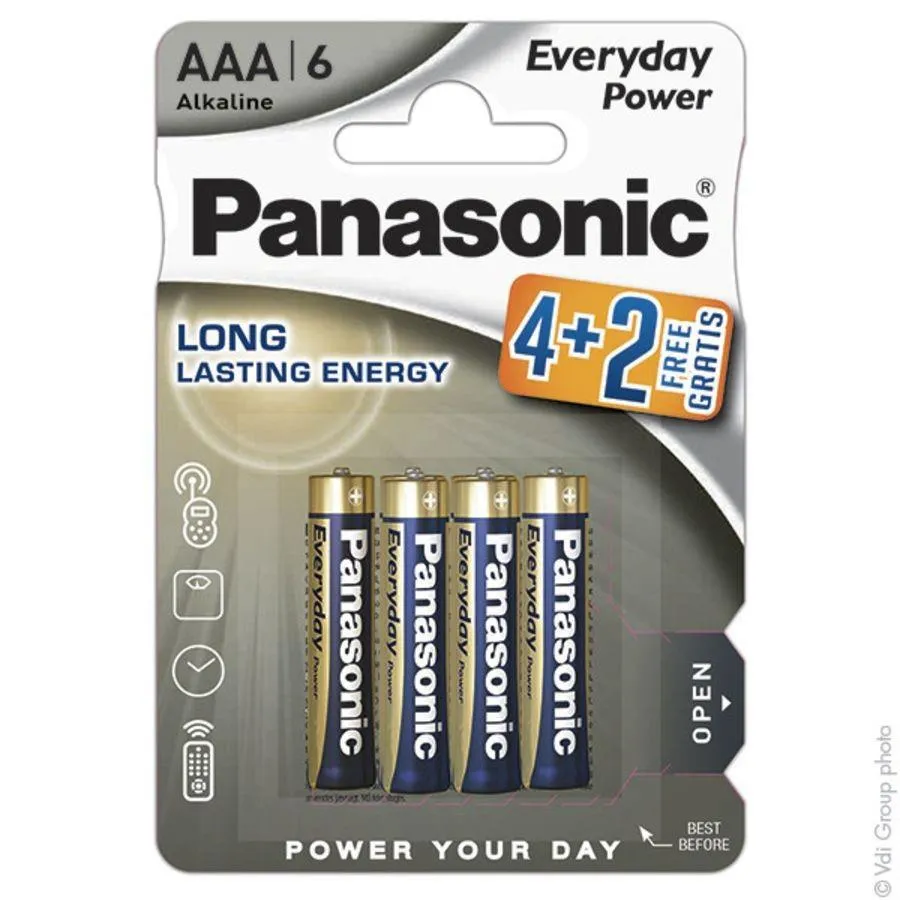 PANASONIC EPS LR03 4+2