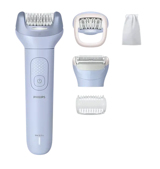 Депилатор PHILIPS BRE 709/00, 60min, ProGuide