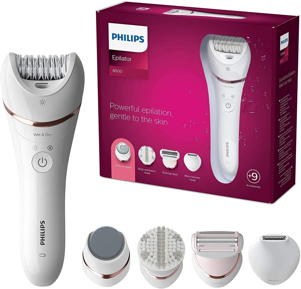 Депилатор PHILIPS BRE 740/10