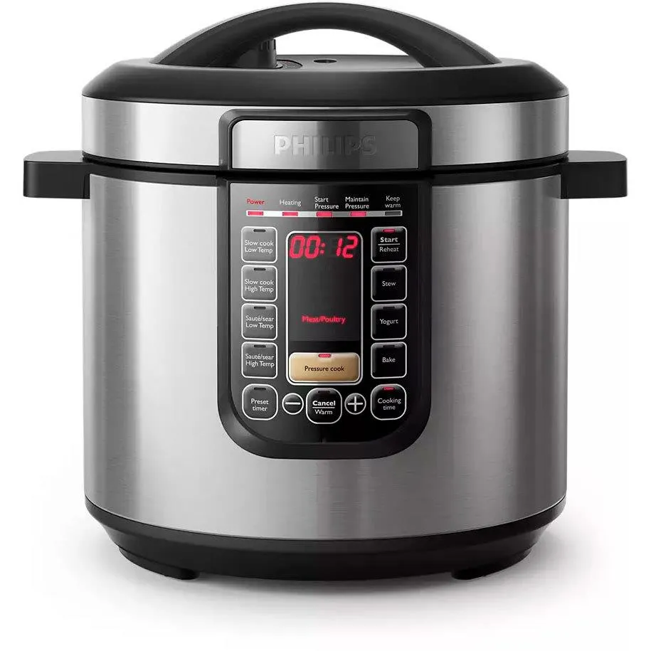 Мултифункционален готвач PHILIPS HD 2237/40, 1300 W, 6L, 16п.
