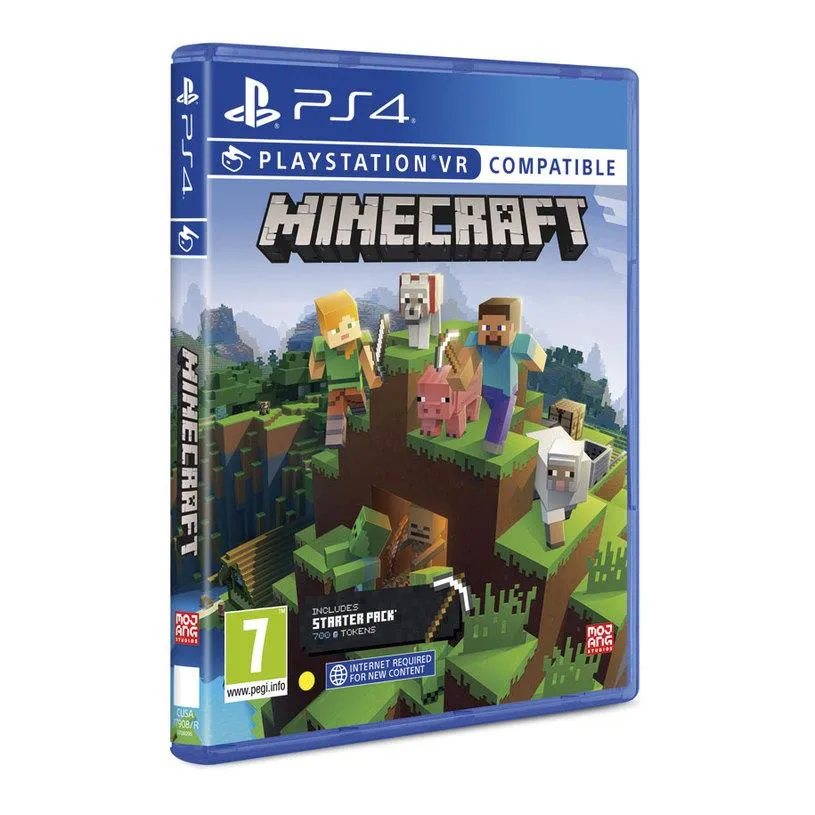 Игра за PS4 Minecraft Starter Collection