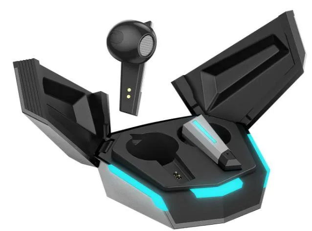 Слушалки Rampage RM-TWS02G TRON T17 TWS w/Mic Gray/Black