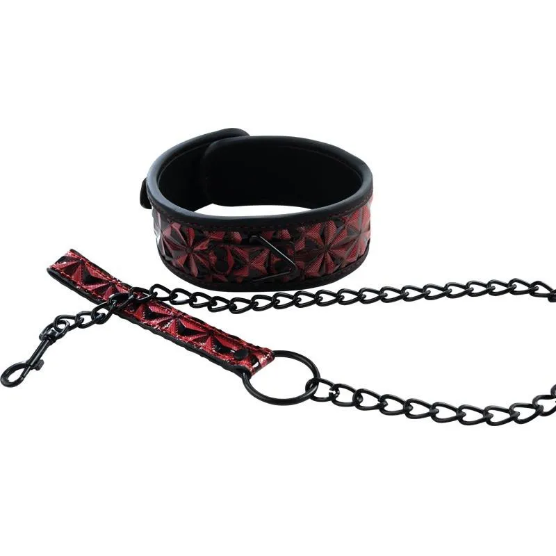Црвен поводник Red Collar and Leash