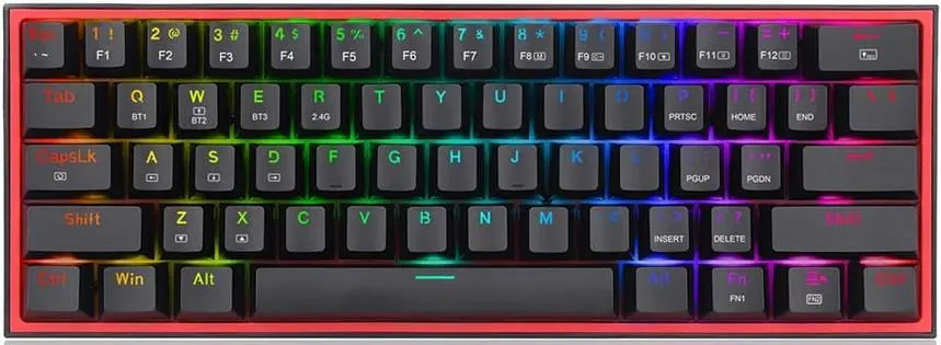 REDRAGON Fizz Pro K616 Black RGB Wireless/Wired Mechanical Gaming