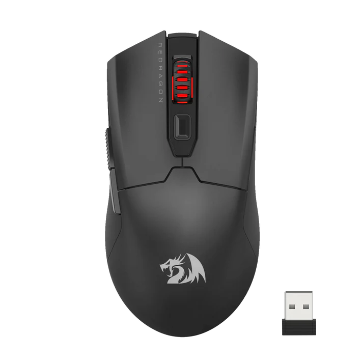 REDRAGON FYZU M995 26000 DPI Tri Mode Wireless/Wired Gaming Black