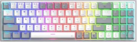 REDRAGON Pollux K628-RGB Mechanical Gaming White - Red Switch