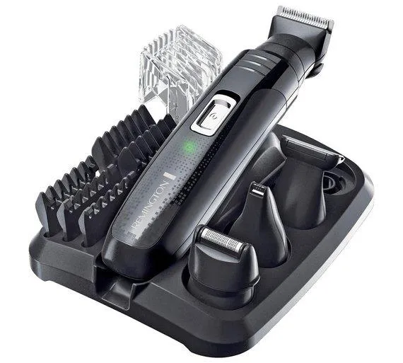 Мултистајлер REMINGTON PG 6130 , 1комбиниран чешел, 5 фиксни (1.5, 3, 6, 9, 12), Тример за веѓи и уши