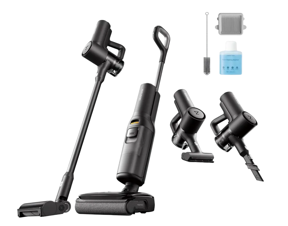 Стик правосмукалка ROBOROCK F25 Combo Black, 25000Pa, 870ml