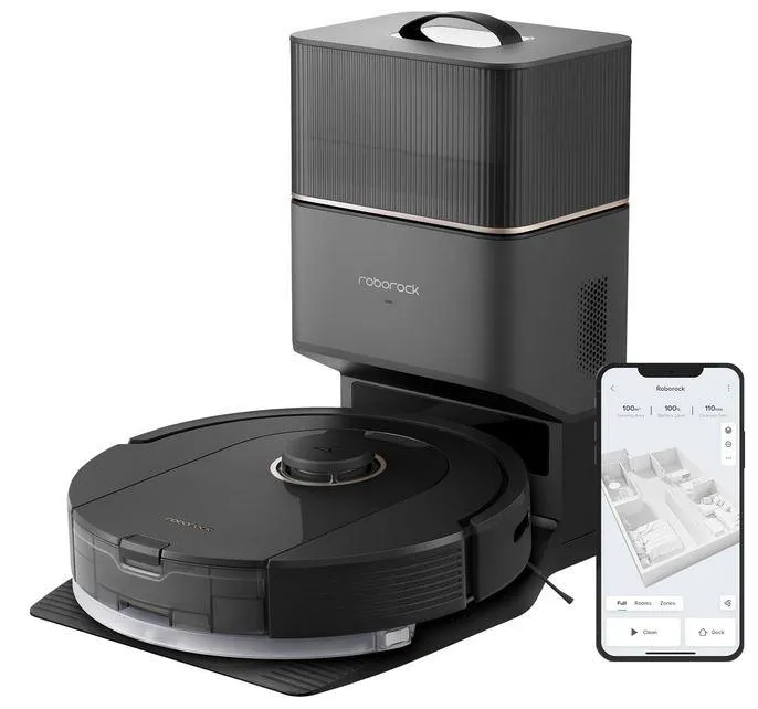 Робот правосмукалка ROBOROCK Q5 PRO + BLACK, 0.77L/0.18L, 240min
