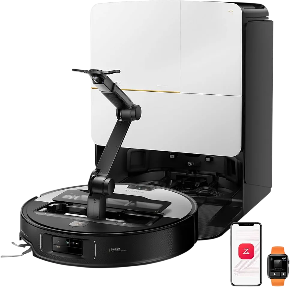 Робот правосмукалка ROBOROCK Saros Z70 White, 22000Pa, 400ml, 180min
