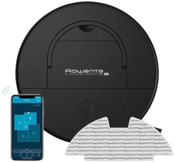 Робот правосмукалка ROWENTA RR 9075 WH, 0.5L, 60 dB