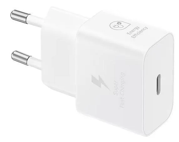 SAMSUNG 25W Type C Without Cable White