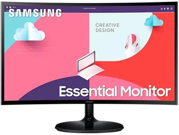 Монитор SAMSUNG LS24C360EAUXEN 24" Curved 75 Hz FHD