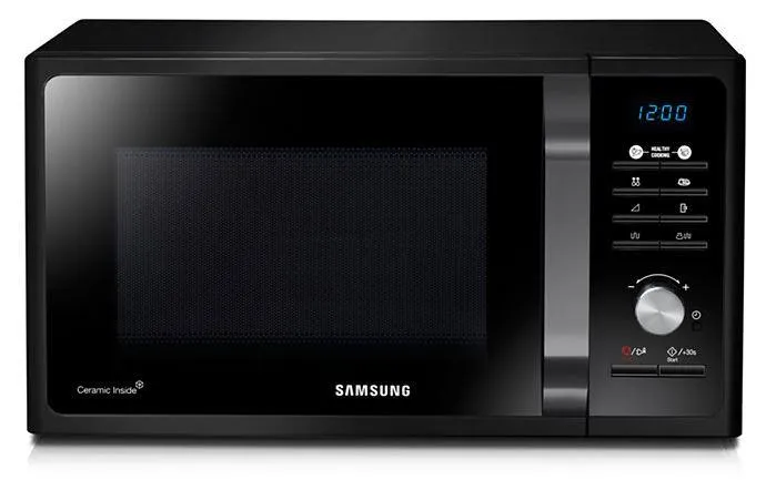 Грил микробранова печка SAMSUNG MG23F301TAK, 23l, 800W, дигитална, црна