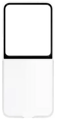 Samsung Slim Clear Case for Galaxy Z Flip6 (GP-FFF741YCATW) Transparent