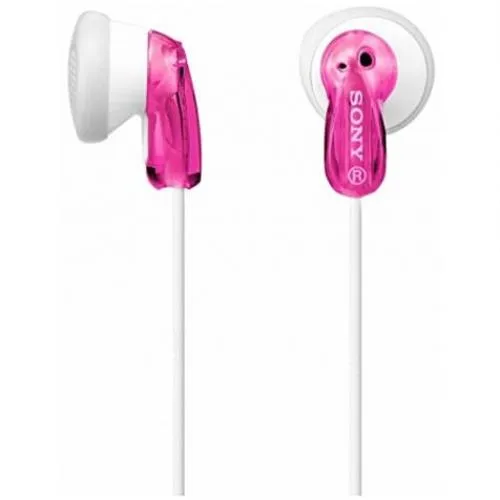 Слушалки SONY MDRE9LPP, бели-розе