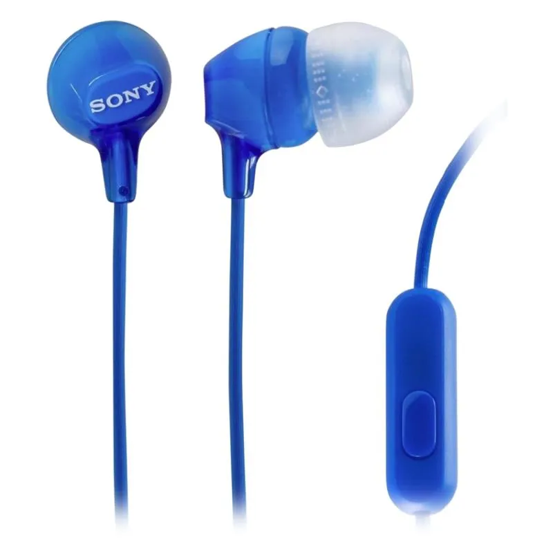 Слушалки SONY MDREX15APLI, сини