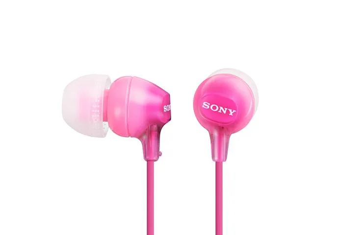 Слушалки SONY MDREX15APPI, розе