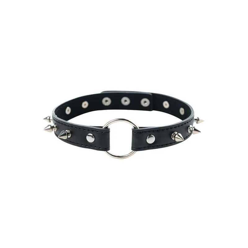 Чокер со боцки Spiked Collar