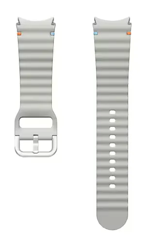 Ремче Sport Band (M/L) for Samsung Galaxy Watch 7 (ET-SNL31LSEGEU) Silver/White