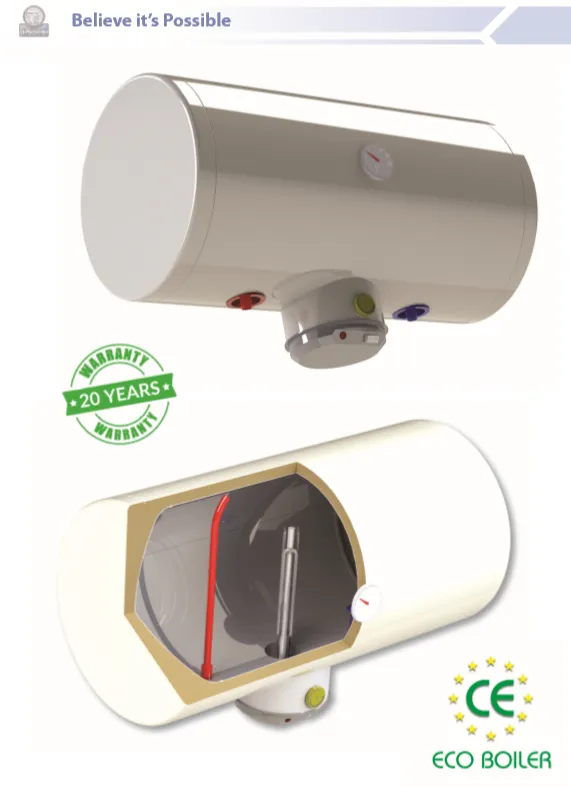 Бојлер TING INOX BHE 80 KP хоризонтален