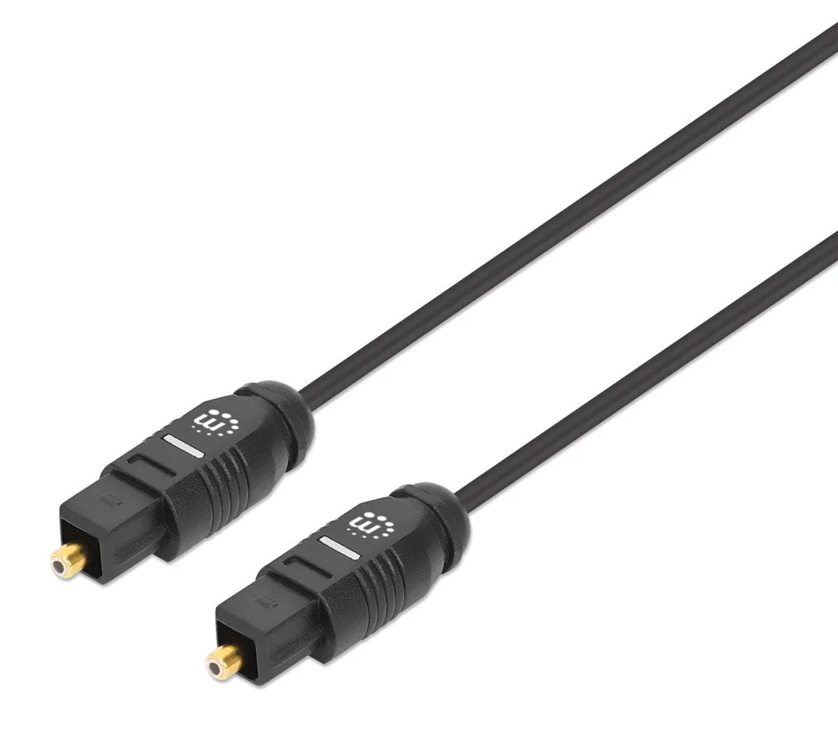 Toslink Digital Optical Audio Cable 2xToslink S/PDIF Male, 2m, Gold-plated, 356077