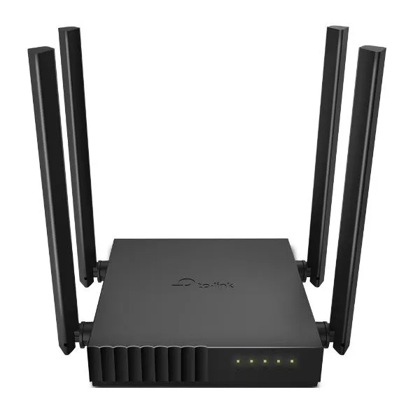 TP-LINK AC1200, Router 4 Antennas, Dual-Band Wi-Fi, 4x10/100 Mbps LAN, 1x10/100 Mbps WAN