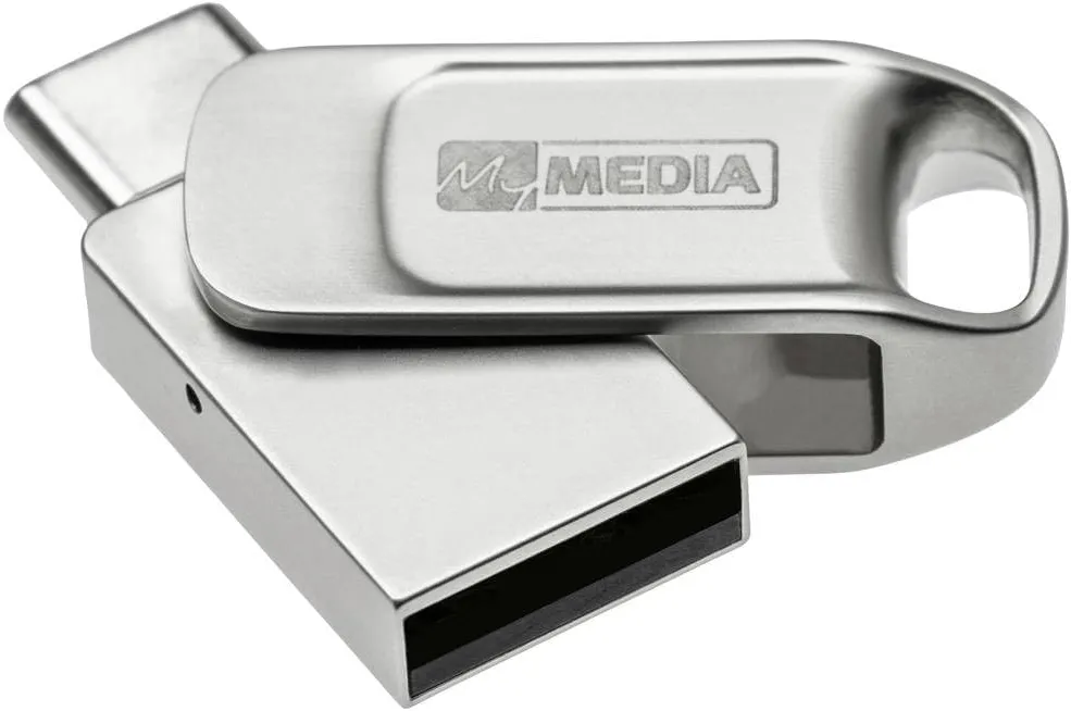 USB FLASH MEM. VERBATIM MyMedia 128GB Dual USB A/USB C