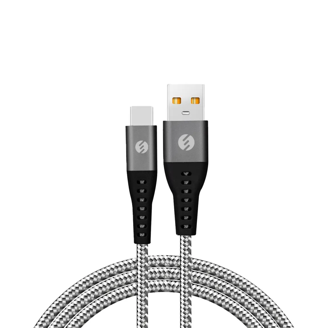 USB кабел S-LINK SL-STM55T 3A Fast Charging Type-C Gray Data Charging Cable