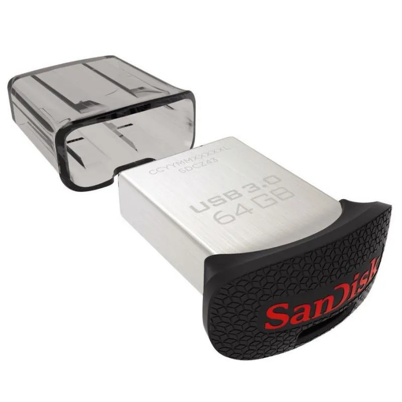 USB мем. SanDisk Ultra Fit, USB 3.0, 64GB