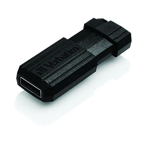 USB мем. VERBATIM 64GB Pinstripe Black