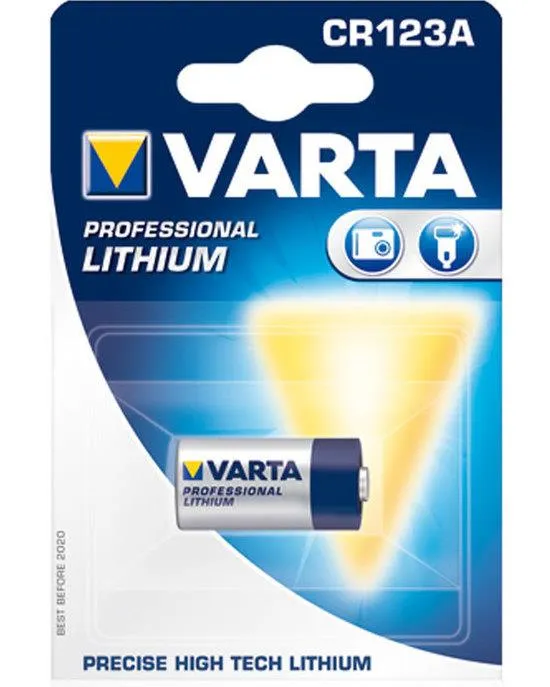 Батерија VARTA CR 123A FOTO