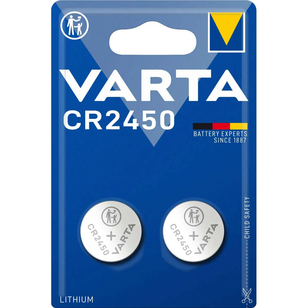 Батерии VARTA ELECTRONICS CR2450 3V/2