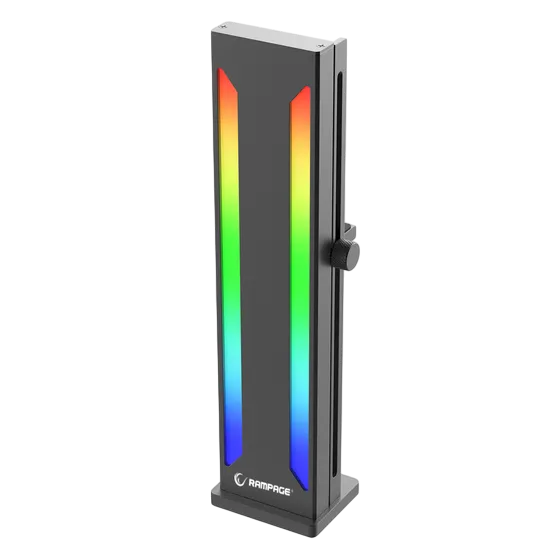 Video Card Holder Rampage Trim X10 A-RGB Aluminium Black