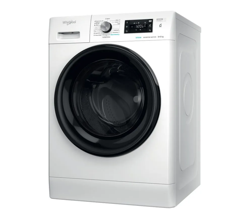 Машина пери/суши WHIRLPOOL FFWDB 864349 BV EE, 8/6kg, 1400