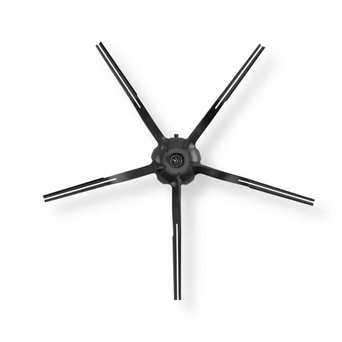 Странична четка x2 ZA ROBOROCK E5/S5Max/S6 pure/S7/S7+ Black