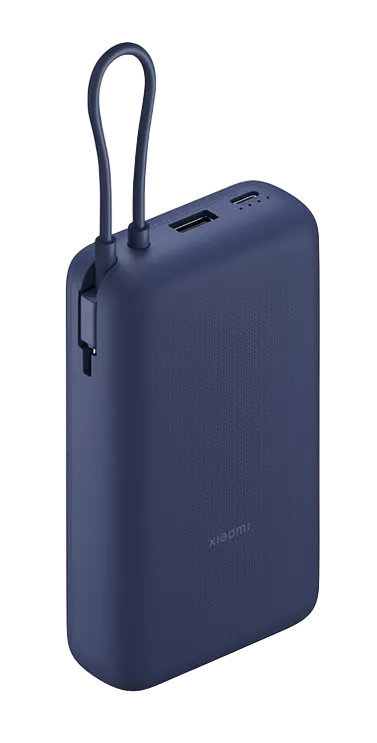 Xiaomi Mi 33W 20000mAh with Integrated USB-C Cable Blue