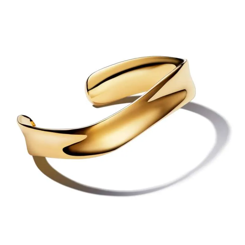 Органски обликувана широка отворена bangle блегзија