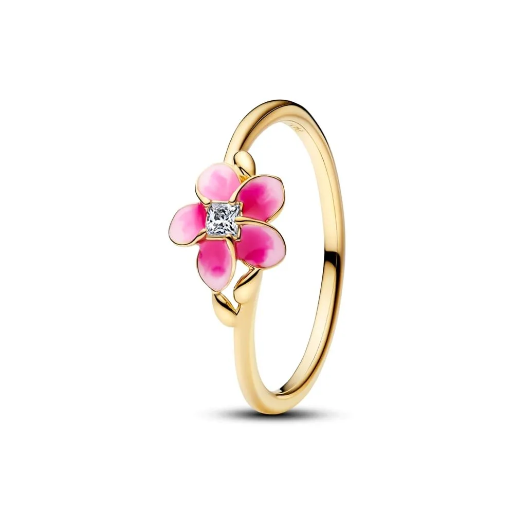 Disney Moana Flower прстен од 14k позлата